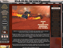 Tablet Screenshot of dark-wind.com